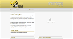 Desktop Screenshot of modeloterraplenagem.com.br